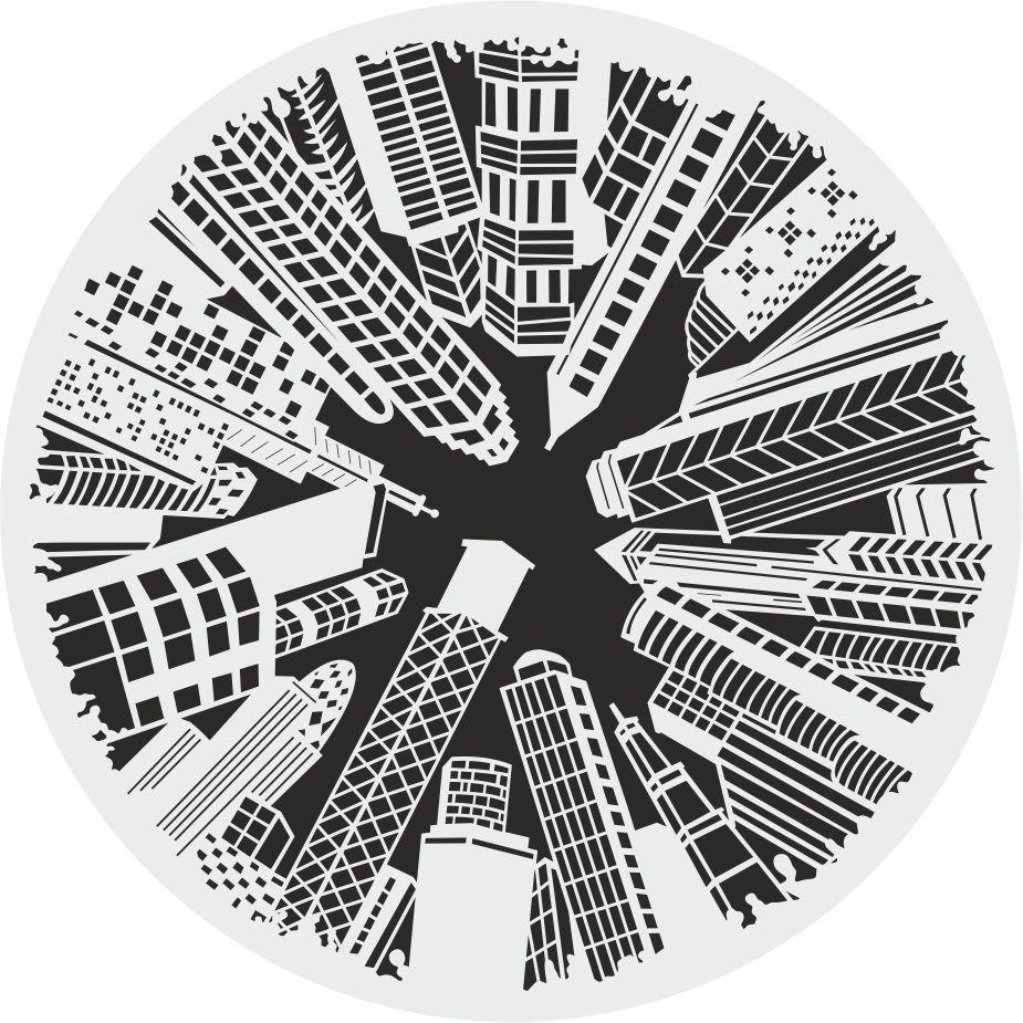 Duvar Dekor Stencil Şablon (40x40) YU-091