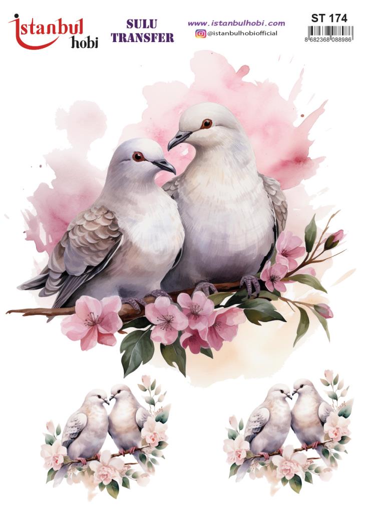 Sulu Transfer Kağıdı 25x35cm ST-174