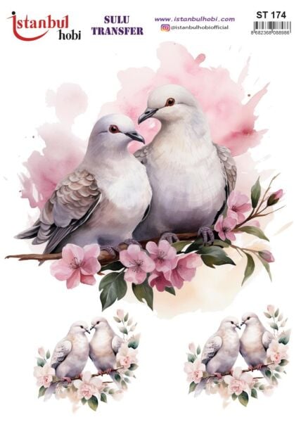 Sulu Transfer Kağıdı 25x35cm ST-174