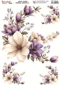 Pirinç Dekopaj Kağıdı 30x42cm PT-1630