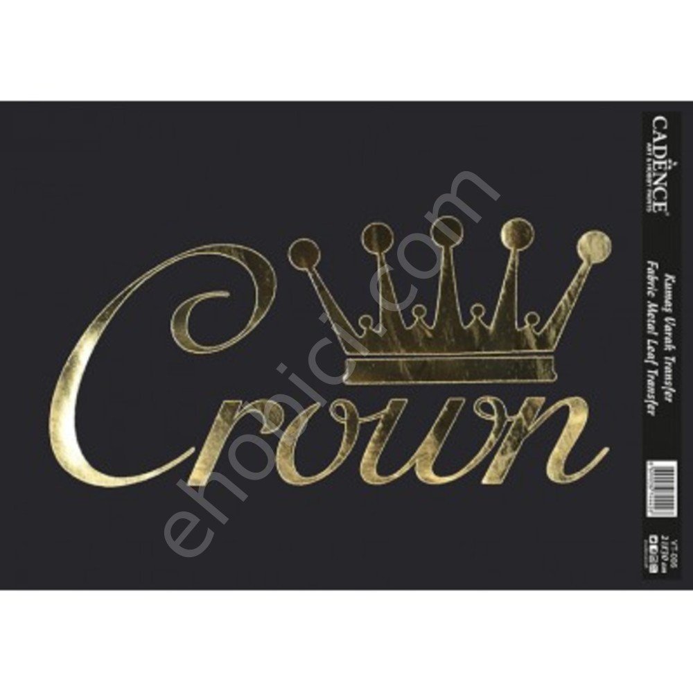 VT-06  Cadence Kumaş Varak Transfer 21x30cm