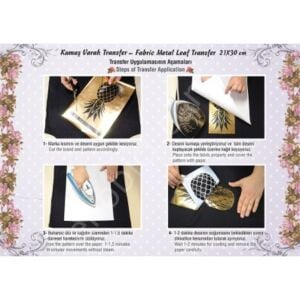 VT-06  Cadence Kumaş Varak Transfer 21x30cm