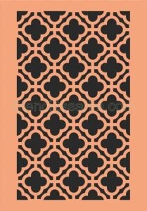 Ardışık Desen Stencil Şablon (21x30) R-018