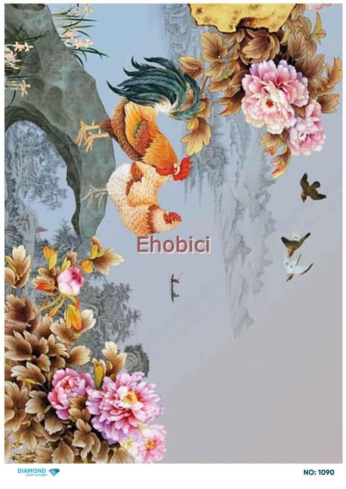 Diamond Pirinç Dekopaj Kağıdı - 1090