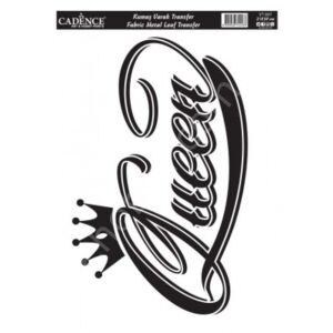 VT-07  Cadence Kumaş Varak Transfer 21x30cm