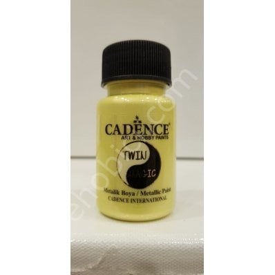 Cadence Twin Magic Metalik Boya TM-03 Sarı-Kırmızı