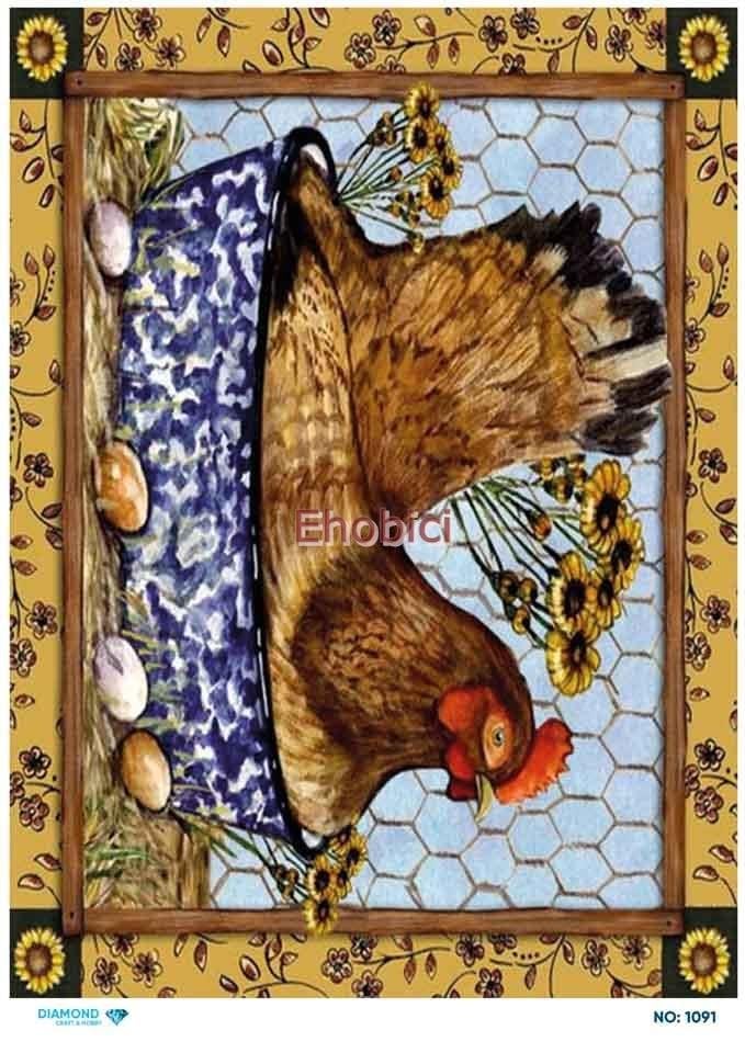 Diamond Pirinç Dekopaj Kağıdı - 1091