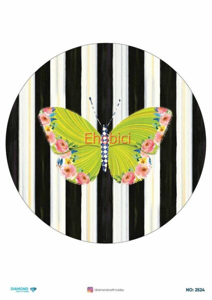 Diamond Pirinç Dekopaj Kağıdı - 2524