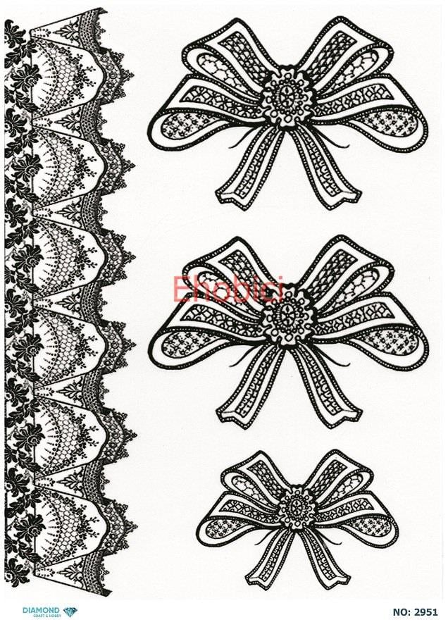 Diamond Pirinç Dekopaj Kağıdı - 2951