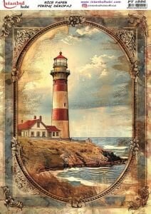 Pirinç Dekopaj Kağıdı 30x42cm PT-1886