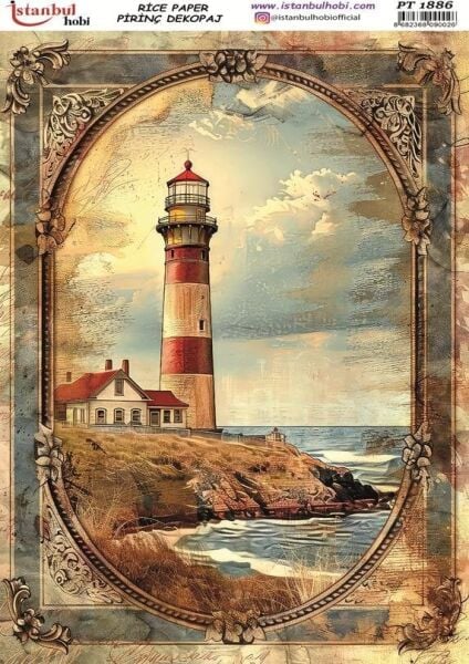 Pirinç Dekopaj Kağıdı 30x42cm PT-1886