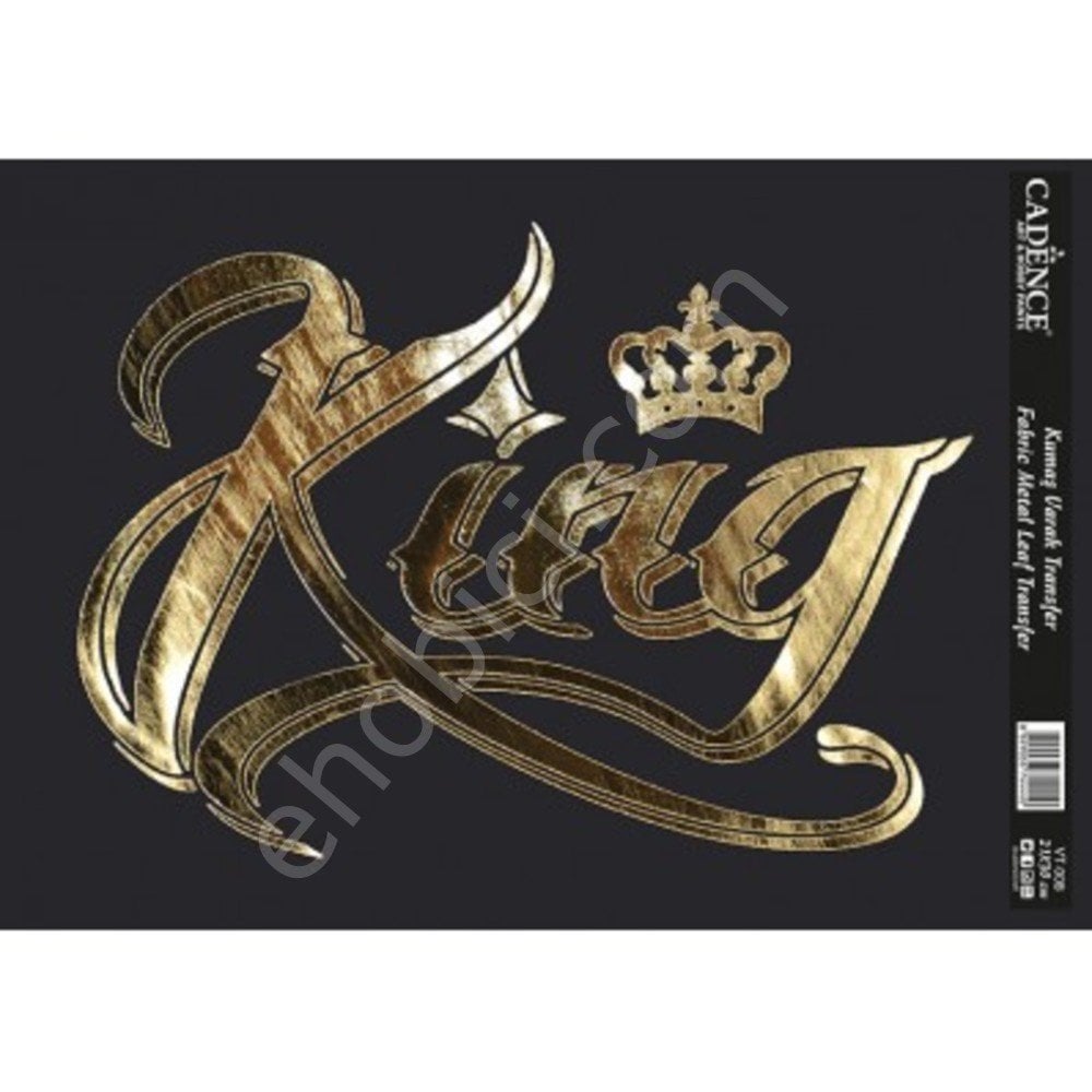 VT-08  Cadence Kumaş Varak Transfer 21x30cm