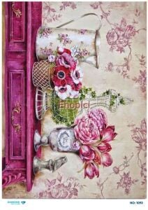 Diamond Pirinç Dekopaj Kağıdı - 1092