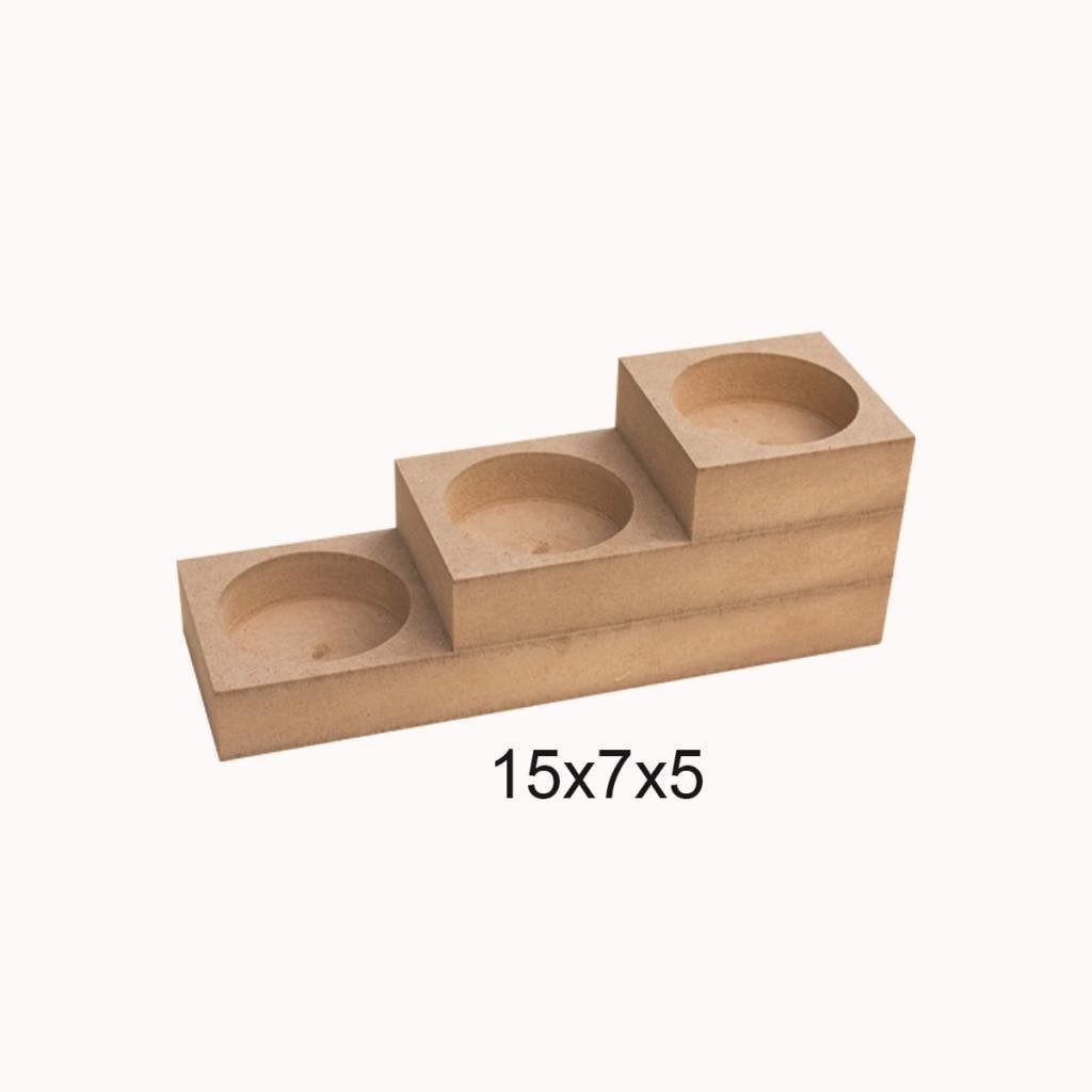 Ahşap Merdiven Mumluk ŞA-167