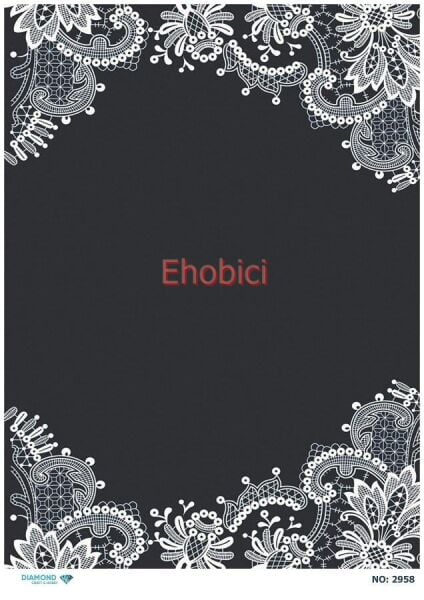 Diamond Pirinç Dekopaj Kağıdı - 2958