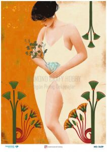 Diamond Pirinç Dekopaj Kağıdı - 3439