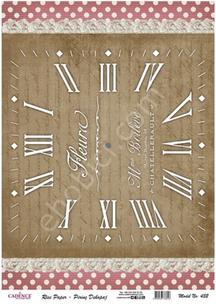 Model 432 - Pirinç Dekopaj Cadencecraft