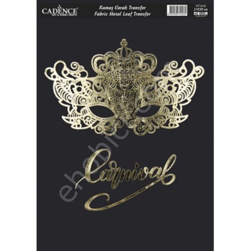 VT-10  Cadence Kumaş Varak Transfer 21x30cm