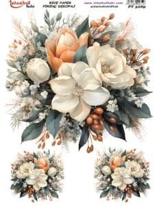 Pirinç Dekopaj Kağıdı 30x42cm PT-3269