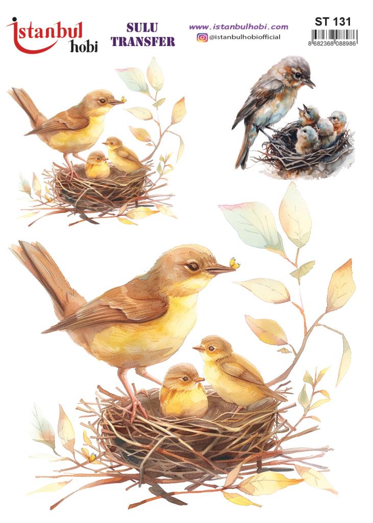 Sulu Transfer Kağıdı 25x35cm ST-131