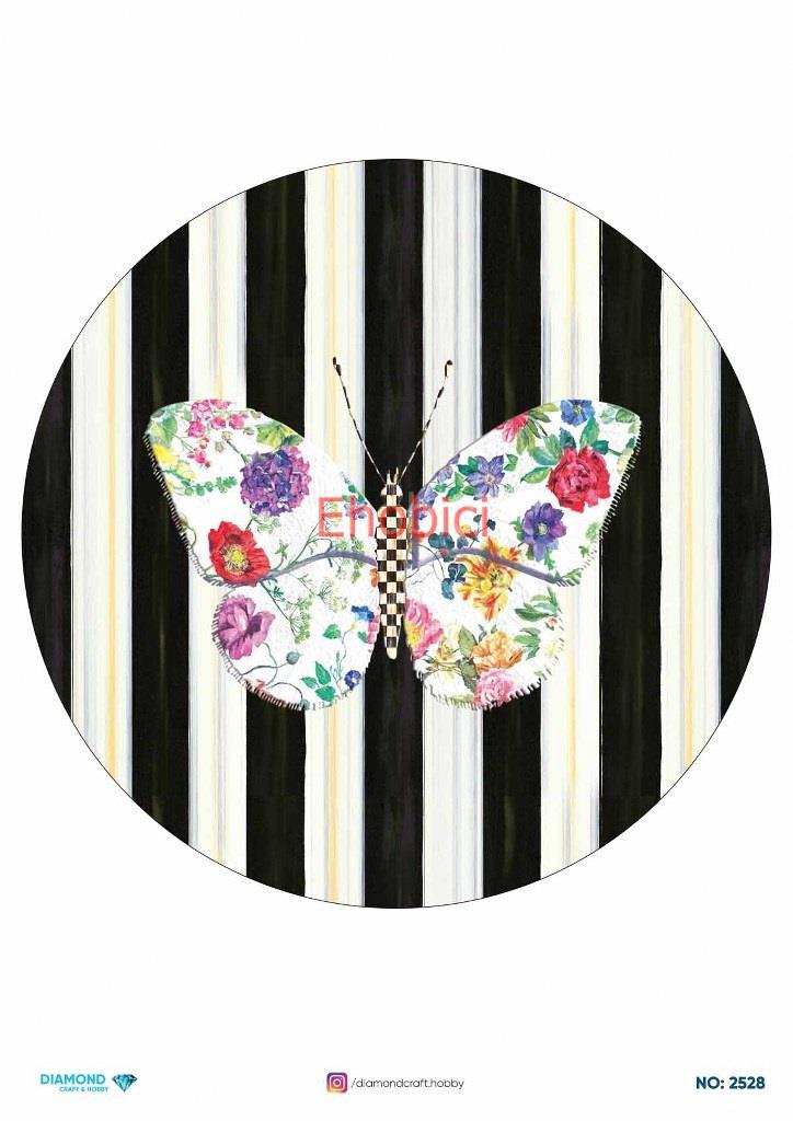 Diamond Pirinç Dekopaj Kağıdı - 2528