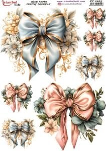 Pirinç Dekopaj Kağıdı 30x42cm PT-2165