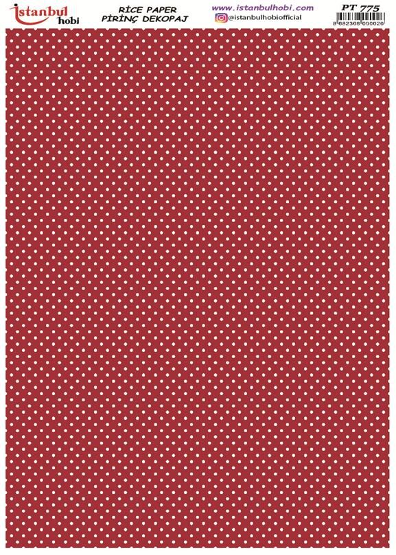 Pirinç Dekopaj Kağıdı 30x42cm PT-775