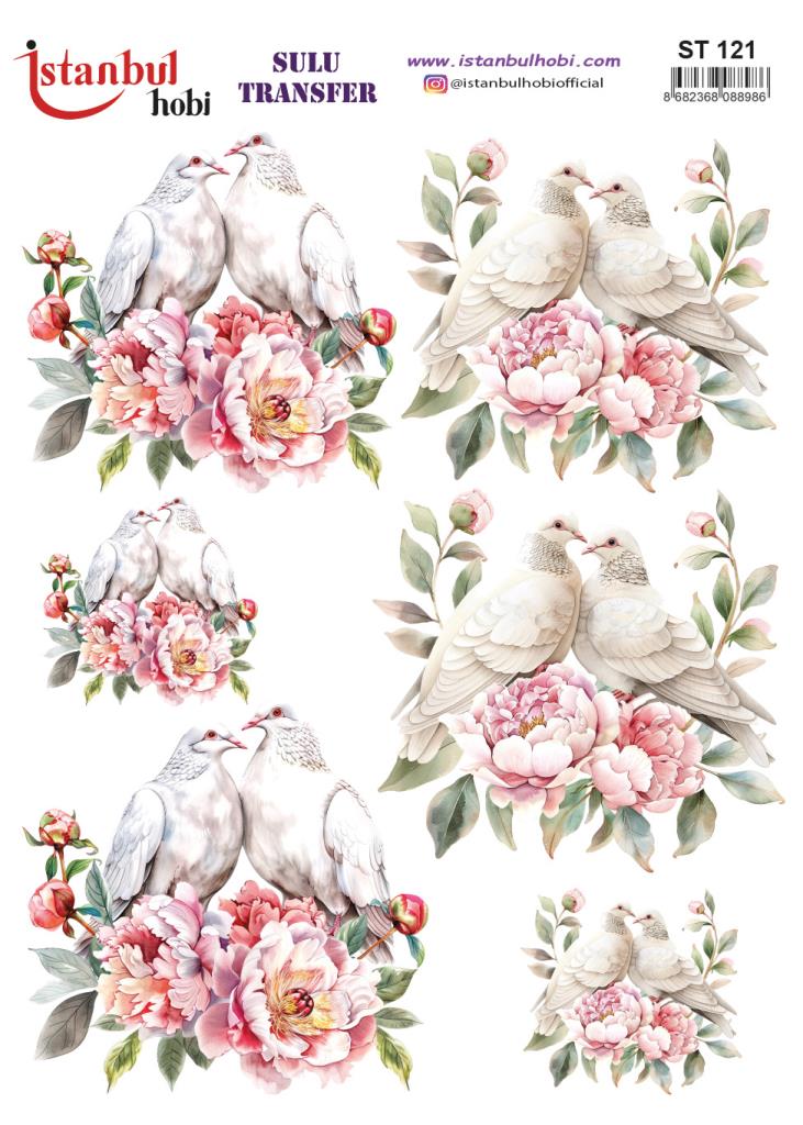 Sulu Transfer Kağıdı 25x35cm ST-121