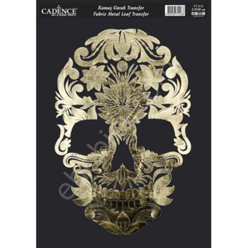 VT-12  Cadence Kumaş Varak Transfer 21x30cm