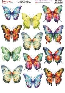 Pirinç Dekopaj Kağıdı 30x42cm PT-2058