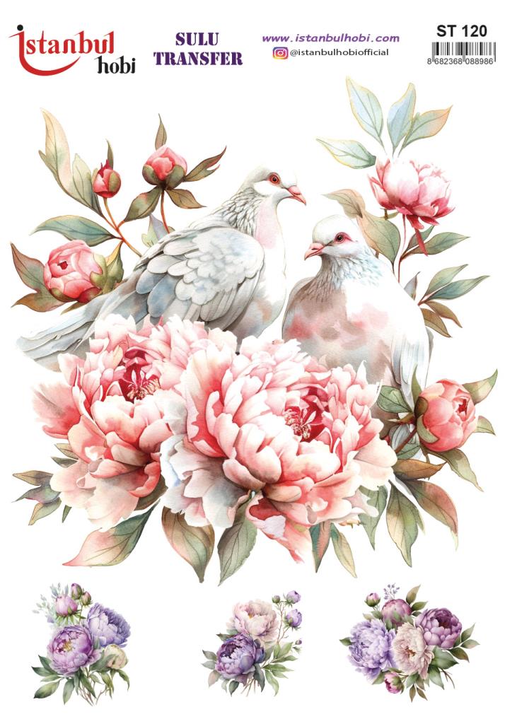 Sulu Transfer Kağıdı 25x35cm ST-120