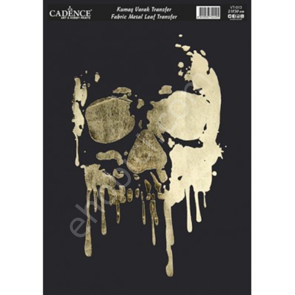 VT-13  Cadence Kumaş Varak Transfer 21x30cm