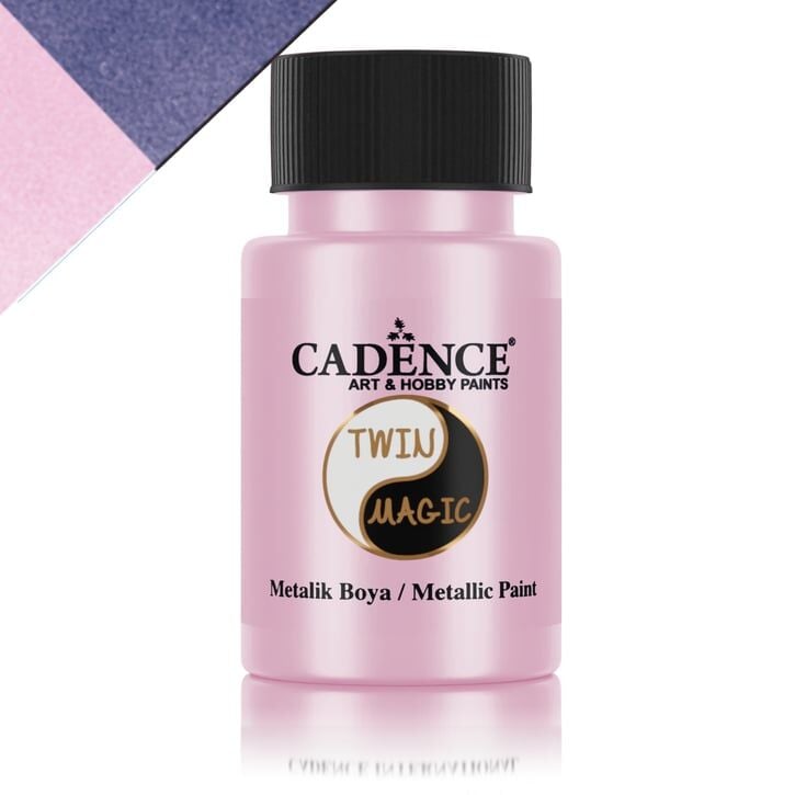 Cadence Twin Magic Metalik Boya TM-09 Mavi-G.Pembe