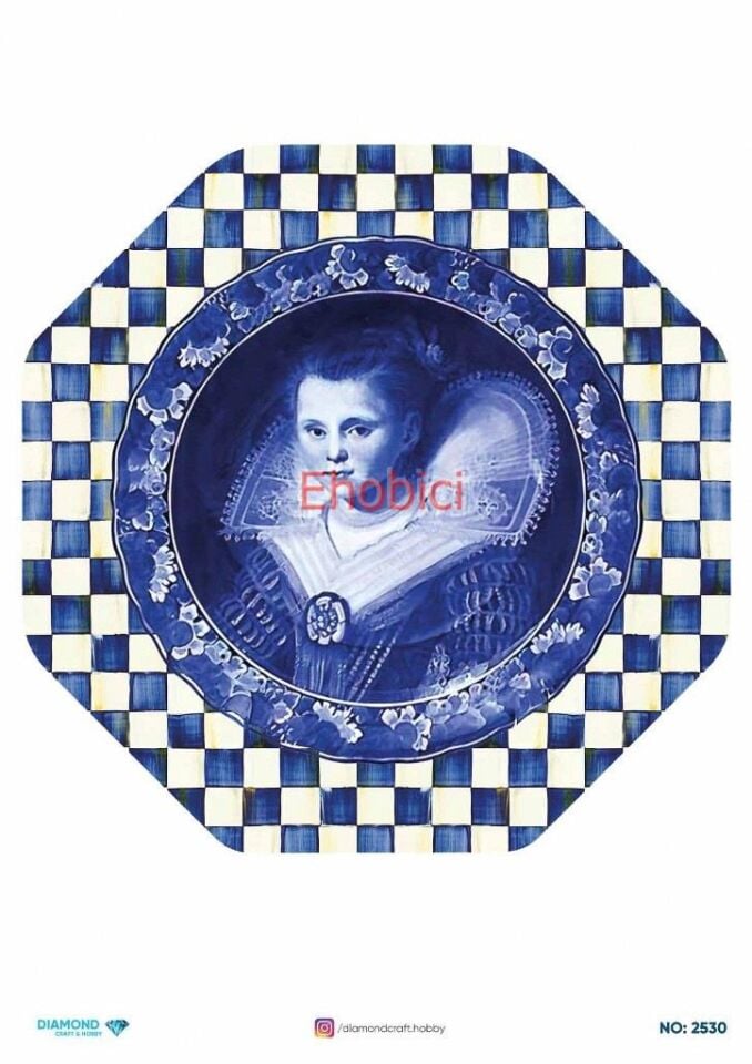 Diamond Pirinç Dekopaj Kağıdı - 2530