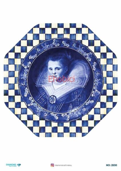 Diamond Pirinç Dekopaj Kağıdı - 2530