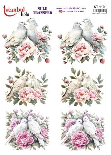 Sulu Transfer Kağıdı 25x35cm ST-119