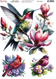 Pirinç Dekopaj Kağıdı 30x42cm PT-4242