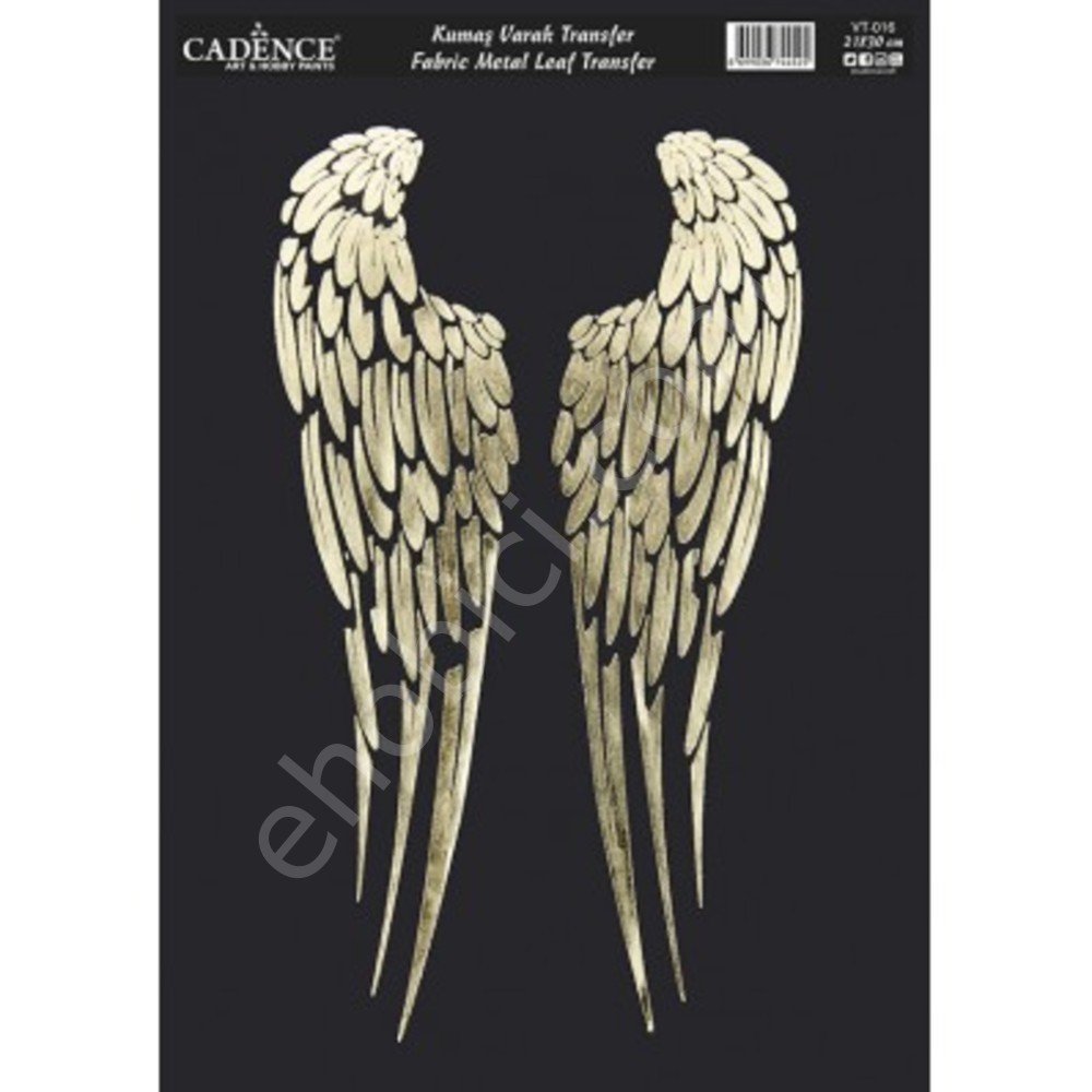 VT-16  Cadence Kumaş Varak Transfer 21x30cm