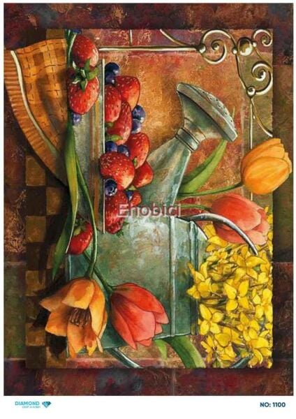 Diamond Pirinç Dekopaj Kağıdı - 1100