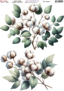 Pirinç Dekopaj Kağıdı 30x42cm PT-4219