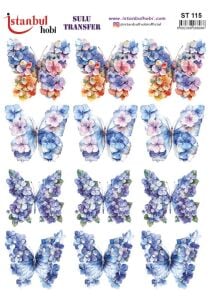 Sulu Transfer Kağıdı 25x35cm ST-115