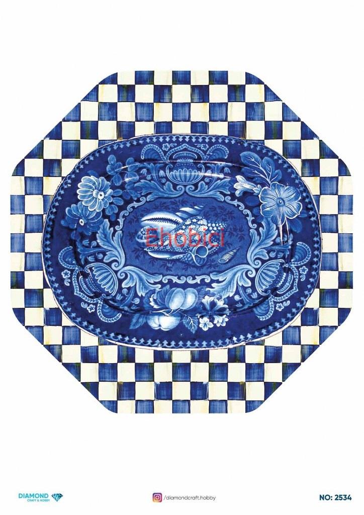 Diamond Pirinç Dekopaj Kağıdı - 2534