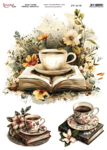 Pirinç Dekopaj Kağıdı 30x42cm PT-4170