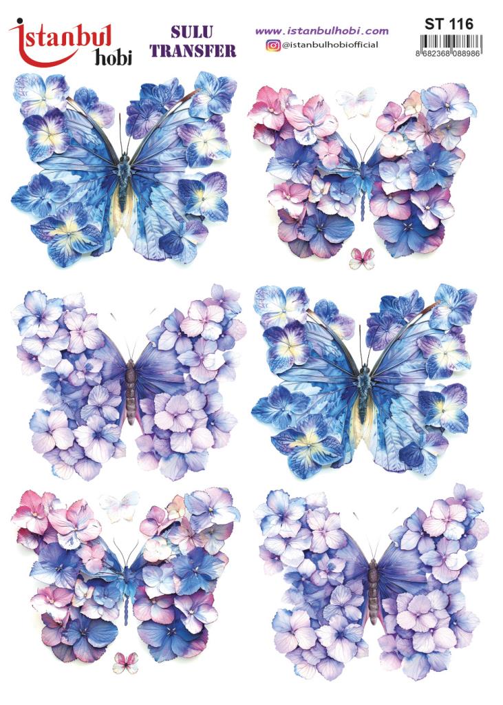 Sulu Transfer Kağıdı 25x35cm ST-116