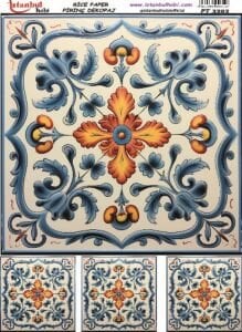 Pirinç Dekopaj Kağıdı 30x42cm PT-3393