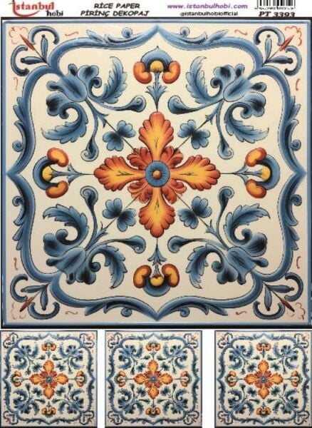 Pirinç Dekopaj Kağıdı 30x42cm PT-3393