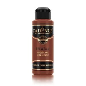 Cadence Akrilik Boya 7554 Oksit Kırmızı Ahşap Boyası 120ML