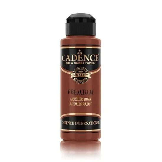Cadence Akrilik Boya 7554 Oksit Kırmızı Ahşap Boyası 120ML