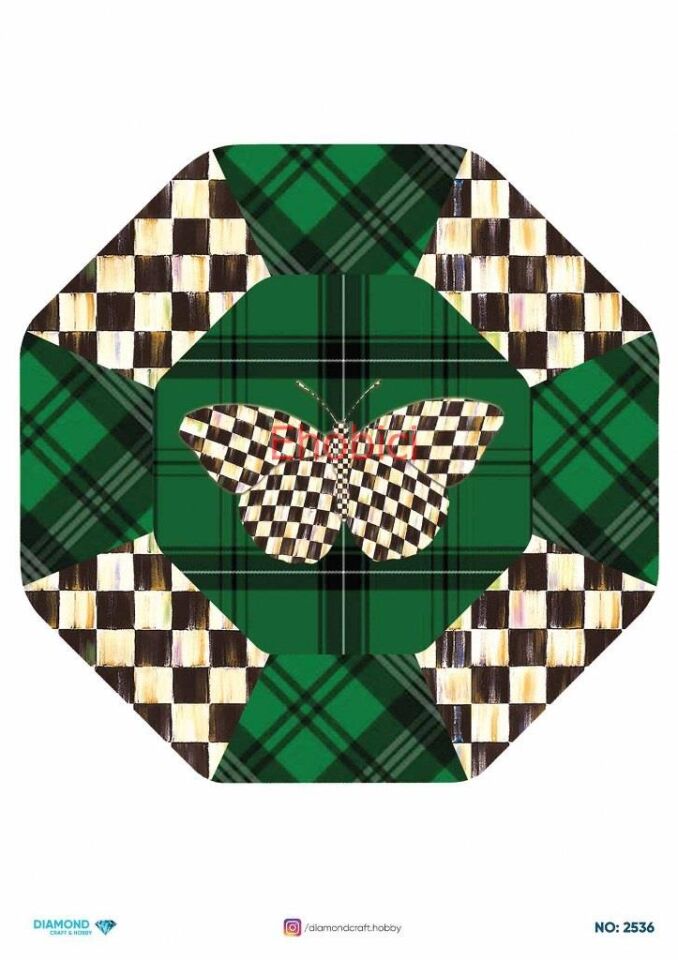 Diamond Pirinç Dekopaj Kağıdı - 2536