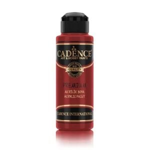 Cadence Akrilik Boya 7550 Çilek Kırmızı Ahşap Boyası 120ML